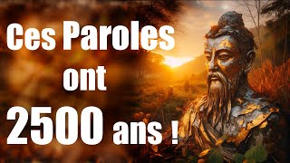 Extraordinaires paroles de Lao Tseu  Fondateur du Tao  Audio [upl. by Sterrett700]