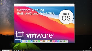 How to Install macOS Big Sur on Vmware on Windows PC  Intel and AMD iServices Working [upl. by Cilurzo259]