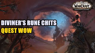 Diviners Rune Chits Quest WoW [upl. by Carmelita]