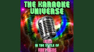 Lucille Karaoke Version Originally Performed By Kenny Rodgers [upl. by Lewls]