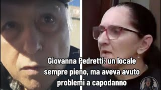 Giovanna Pedretti un locale sempre pieno ma aveva avuto problemi a capodanno [upl. by Ahsiekram]