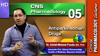 CNS Pharmacology Ar 05 Antiparkinsonian drugs [upl. by Aniraz]