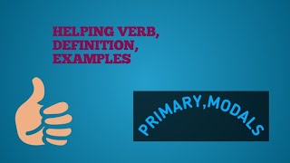 verbhelping verbdefinition examples sentences [upl. by Gurl]