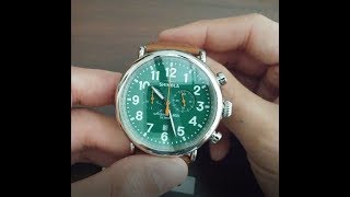 Shinola Runwell Chronograph 47MM [upl. by Ellette]