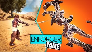 The Absolute BEST Way to Tame an Enforcer  Ark Extinction Gameplay  LoveDuels E5 [upl. by Ilellan898]