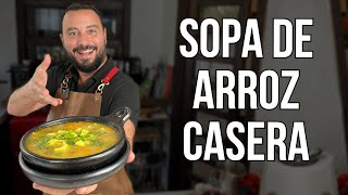 ¡¿Cómo hacer una auténtica sopa de arroz  Receta Fácil [upl. by Amie]