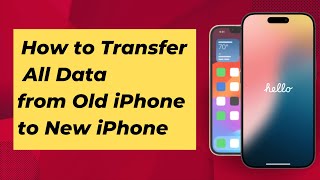 How to Transfer Everything from Old iPhone to New iPhone [upl. by Jeni]