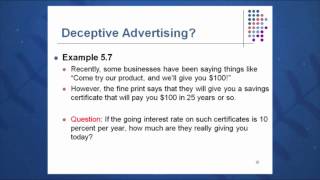 Session 05 Objective 2  Present Value and Discounting [upl. by Haeli]