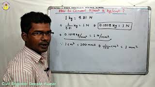 How to Convert Nmm2 to Kgcm2   Convert Nmm² to Kgcm² [upl. by Epperson]