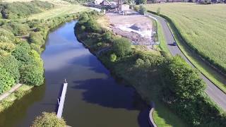 salt mine  newbridge winsford cheshire by drone unedited [upl. by Goodill]