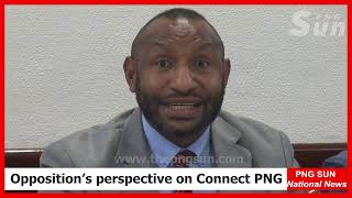 PNG OPPOSITIONS PERSPECTIVE ON CONNECT PNG PROGRAMpngsun8958 [upl. by Eislek104]