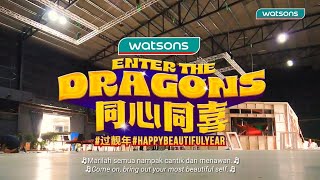 Watsons Malaysia CNY Main Film 2024 EnterTheDragons Behind The Scene [upl. by Folsom]