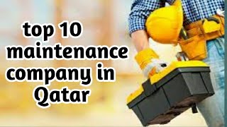 Top 10 maintenance company in Qatar [upl. by Redford]