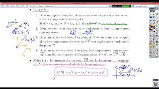 v10 33 Définition de la norme dun vecteur p20 [upl. by Dickens297]