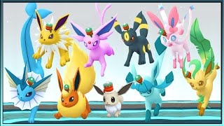 GET EVERY EEVEELUTION IN POKÉMON GO NAME TRICK amp MORE [upl. by Akirrehs]