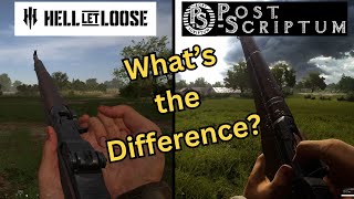 The REAL Differences Between Hell Let Loose amp Squad 44 Post Scriptum [upl. by Nylde194]