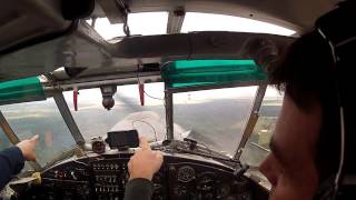 Antonov AN2  Startup take off pattern flight and landing [upl. by Noryd]