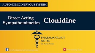 Direct acting sympathomimetics clonidine clonidine [upl. by Mathi127]