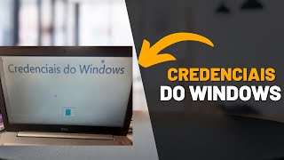 Como resolver o problema de credenciais do Windows [upl. by Jannelle]