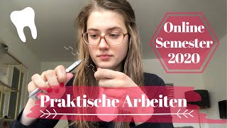 Uni Wochen Vlog 🎓📚🦷 endlich wieder praktische Aufgaben  Digitales Sommersemester 2020 stayhome [upl. by Allbee597]