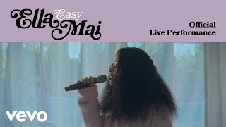 Ella Mai  Easy Official Live Performance  Vevo LIFT [upl. by Tamer]