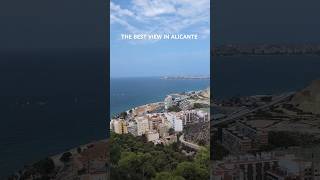 The best view of the city 🧡☀️🇪🇸 alicante travel spain beach visitspain [upl. by Roberson]