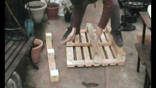 How To Dismantle A Wooden Pallet [upl. by Mitzl255]