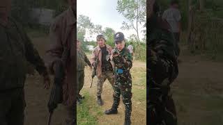 LYN OF FACE TO FACE  F2F  TV5 training stunt rehearsal trending viralshort viralvideo movie [upl. by Notned136]