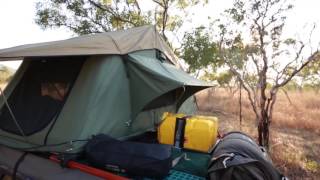 Gordigear Roof Top Tent  Kimberley  Western Australia [upl. by Afinom742]