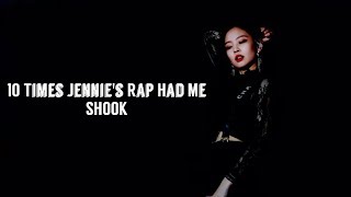 10 Time Jennie Kims Rapping Skills Had Me SHOOK [upl. by Frieder]