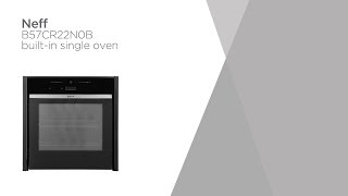 Neff B57CR22N0B Slide amp Hide Electric Oven  Stainless Steel  Product Overview  Currys PC World [upl. by Niltac]