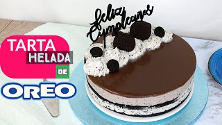 TARTA HELADA DE OREO  receta fácil [upl. by Sivad834]