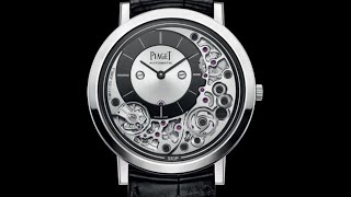 Dubai Watch Week 2021 Piaget Altiplano Ultimate Automatic 910P Watch Review [upl. by Ahsinac]