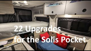 22 Upgrades and Mods to our Solis Pocket Part 1 [upl. by Ahtan]