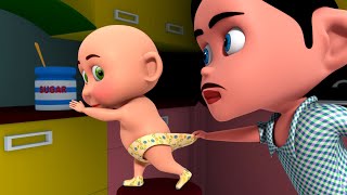 Johny Johny Yes Papa Nursery Rhyme  Kids Songs  3D Animation English Rhymes For Children [upl. by Marpet]