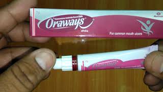 Oraways Buccal Paste review मुंह के छाले अलसर के लक्षण कारण उपचार [upl. by Loring2]