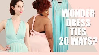 ONE DRESS 20 WAYS ON DIFFERENT BODIES [upl. by Atcliffe795]