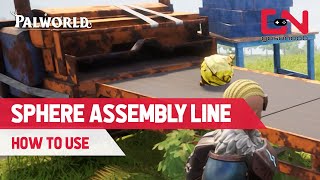 How to Use Sphere Assembly Line in Palworld  Power Generator [upl. by Airlie]