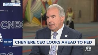 Cheniere CEO Jack Fusco on Gas Prices and Fed Impact at Gastech Conference [upl. by Slaby]