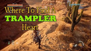 Horizon Zero Dawn  Where To Find A Trampler Heart [upl. by Monia]