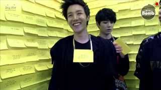 BANGTAN BOMB QampA Time in yellow postit Room  BTS 방탄소년단 [upl. by Orva]