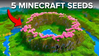 LES 5 MEILLEURES SEEDS DE MINECRAFT  120 [upl. by Siuraj]