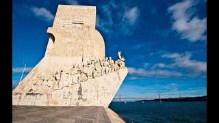 LISBOA PORTUGAL  Monumento aos Descobrimentos  Padrão dos Descobrimentos 1992 [upl. by Bellamy308]