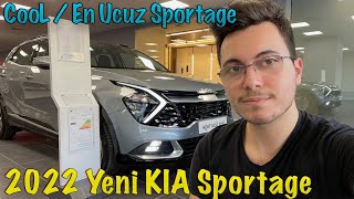 YENI 2022 KIA SPORTAGE COOL  EN UCUZ SPORTAGE  16 Dizel 136Hp  3008 ve Tucsondan iyi mi [upl. by Ahsiema18]