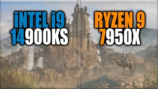 14900KS vs 7950X Benchmarks  Tested in 15 Games and Applications [upl. by Eldridge]