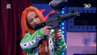 Sfida Paintball Rina Shiko kush LUAN 4 31 Tetor 2020 Entertainment Show [upl. by Kinata]