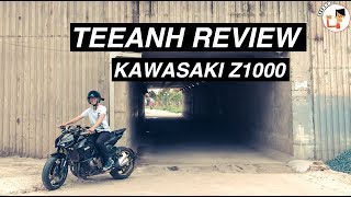 TEEANH REVIEW 15 KAWASAKI Z1000 [upl. by Etteneg]