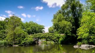 Gapstow Bridge New York City Spring 2013 [upl. by Aihcsrop]