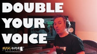 Double Up Your Voice In Adobe Audition [upl. by Adnor]