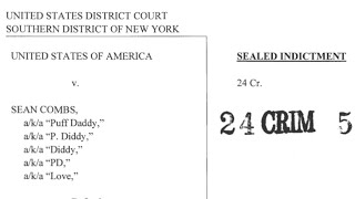 Southern District Of New York Indictment Against Sean Combs  reading 14 pages [upl. by Johnny]